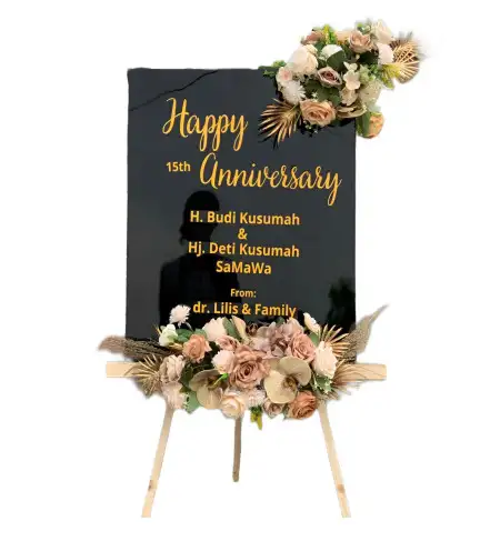 Papan Bunga Akrilik Klareyan