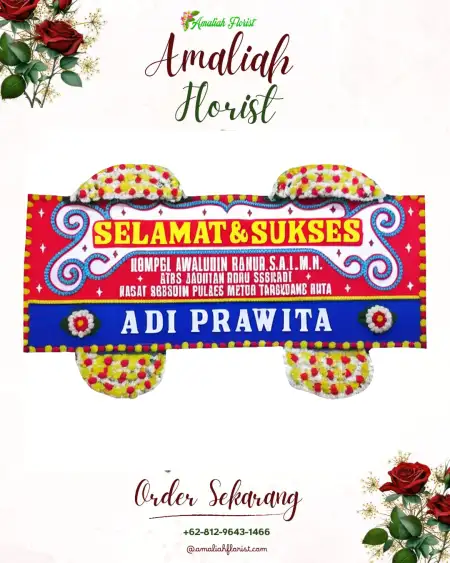 Papan Bunga Ucapan Selamat Klareyan